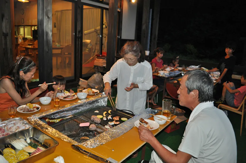 林りん館バーベキュー写真