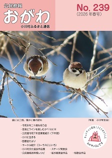 公民館報おがわ239号 表紙 (JPG 34.6KB)
