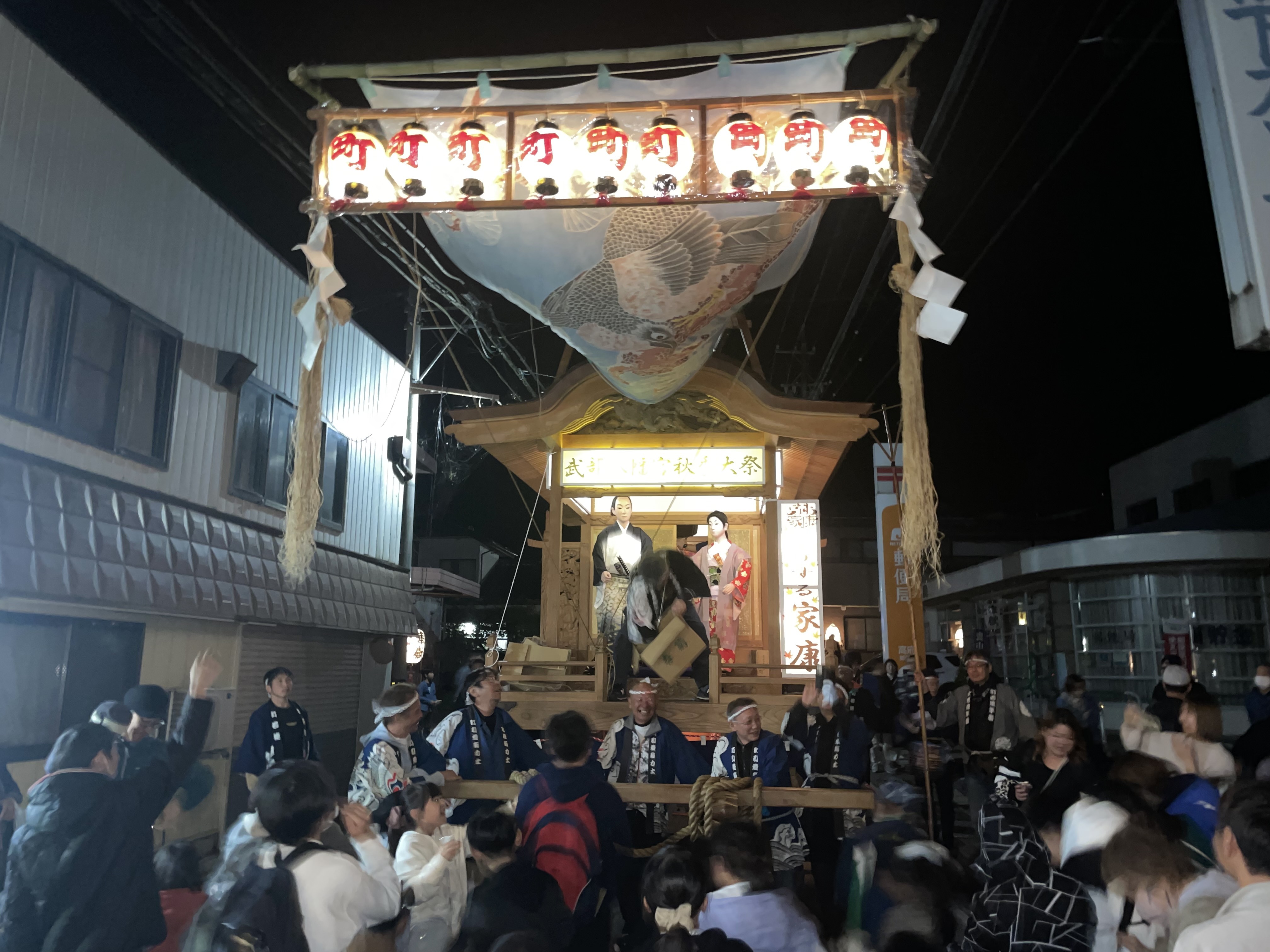 昨年度の秋祭りの様子